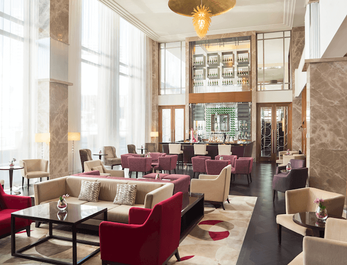 Port Wilson Lobby Lounge v Sheraton Bratislava Hotel